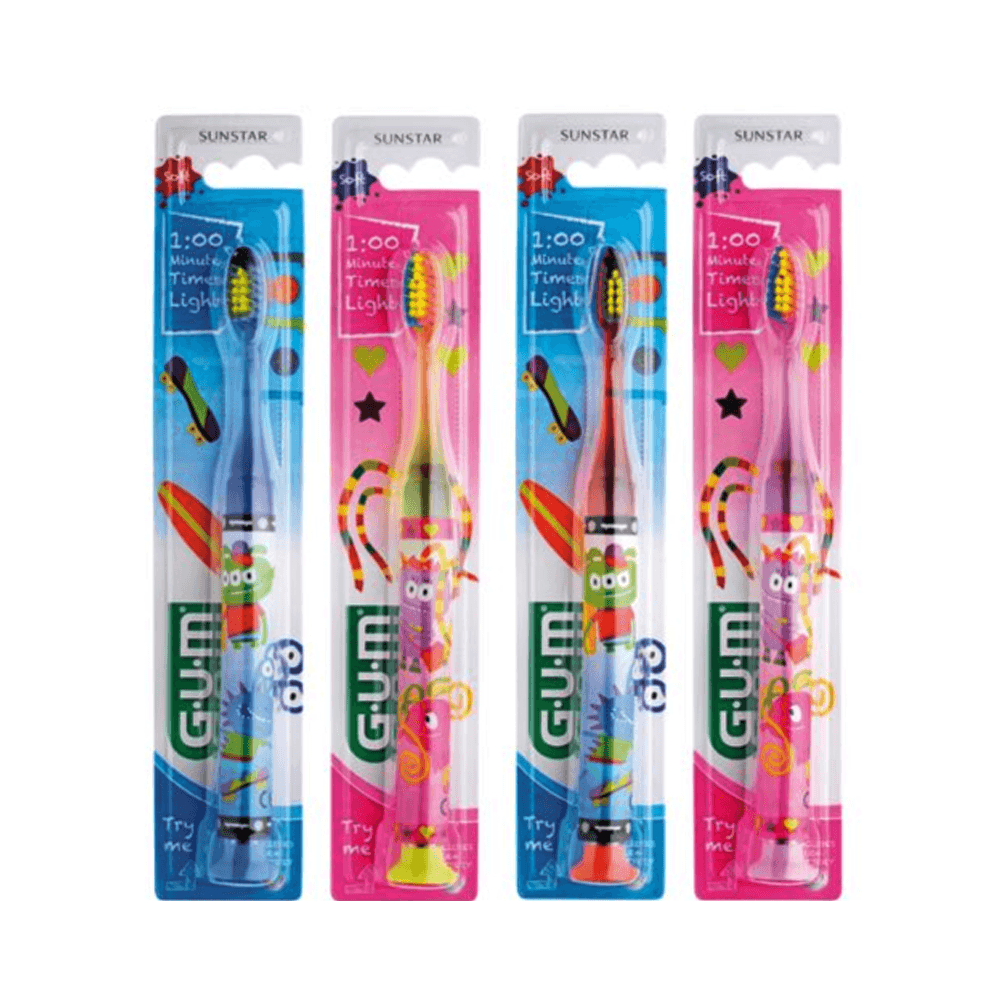 Gum Junior Monster Light-Up Toothbrush 