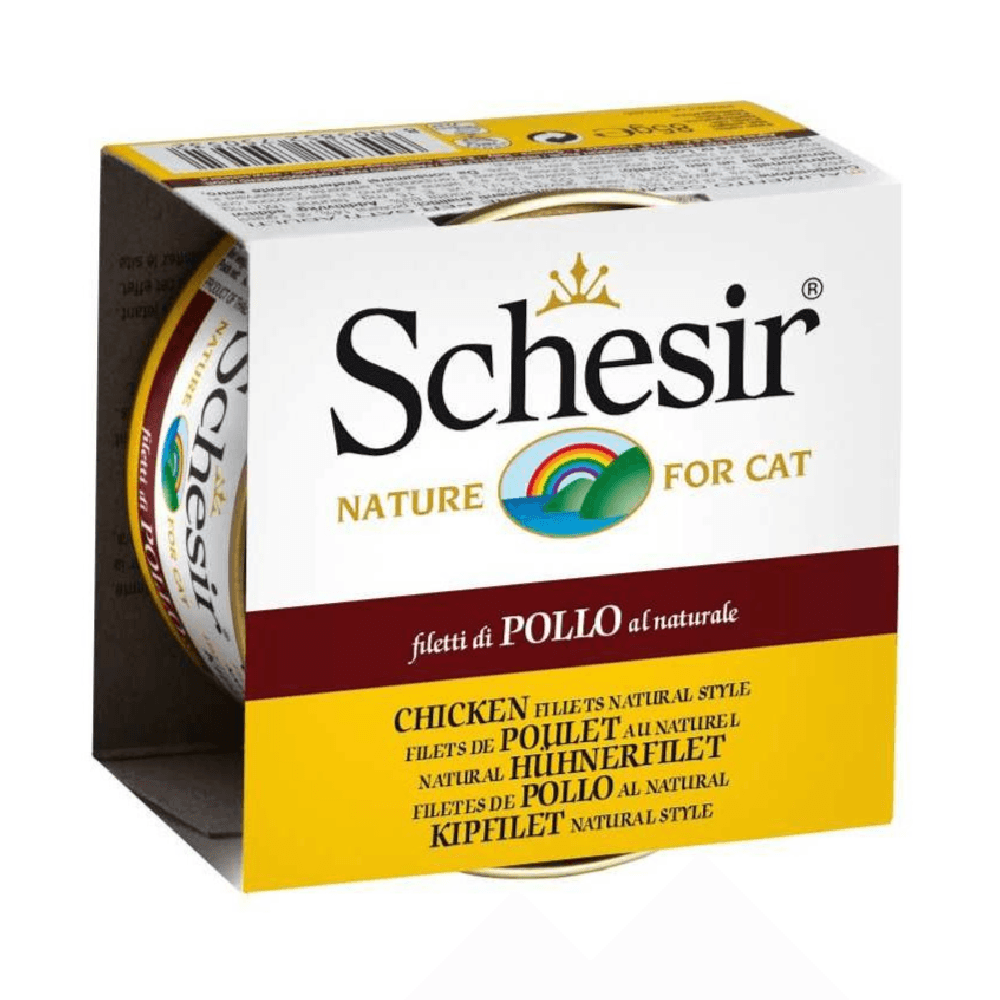 Schesir Chicken With Rice Natural Style Cat Wet Food 85G