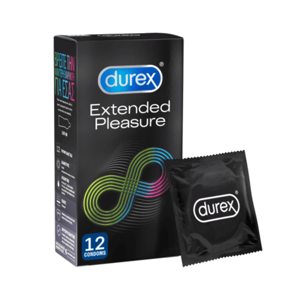 Durex Extended Pleasure Condoms 12Pcs