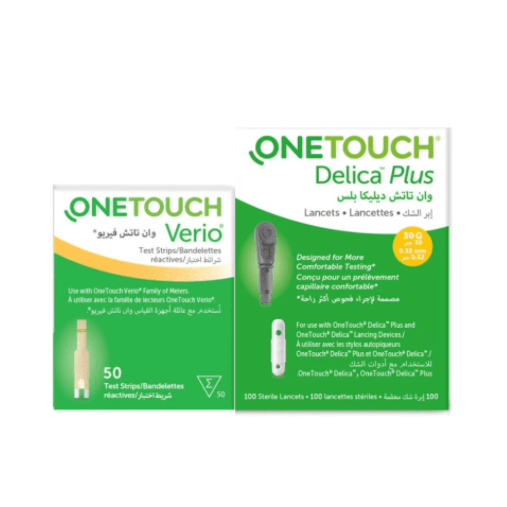 Onetouch Verio Strips & Delica Plus 100's