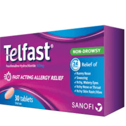 Telfast 180Mg Tab 15'S