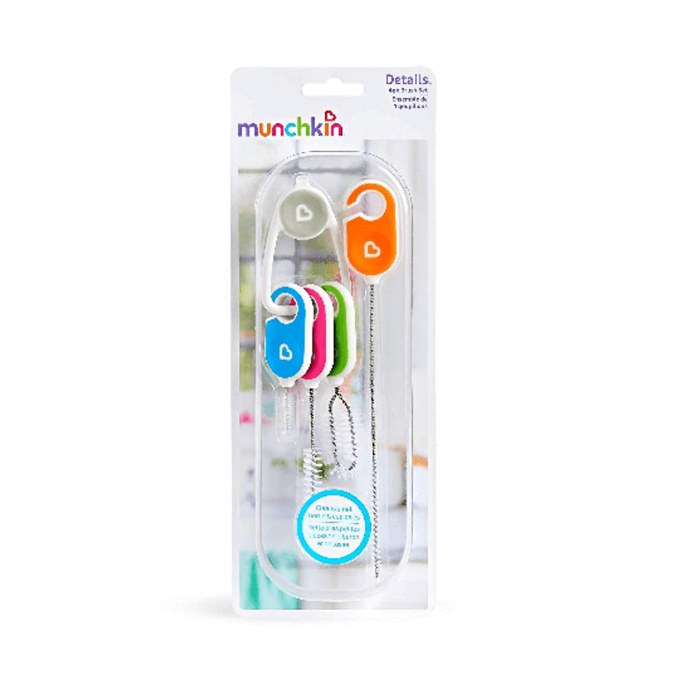 Munchkin Details Cleaning Brush Set 4Pcs