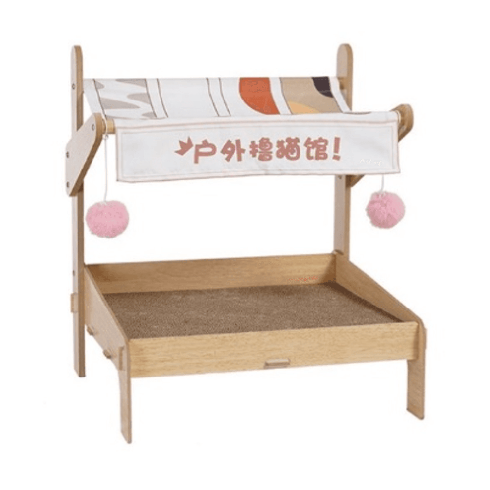 Chair With Scarf