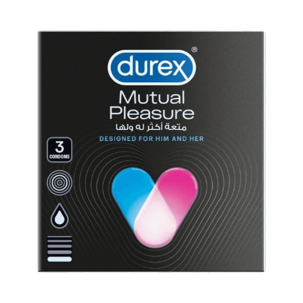 Durex Mutual Pleasure Condom 3Pcs
