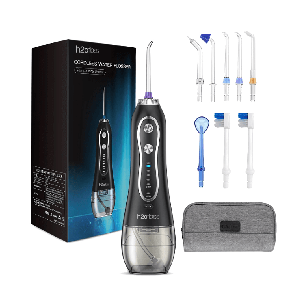H2O Water Flosser Black