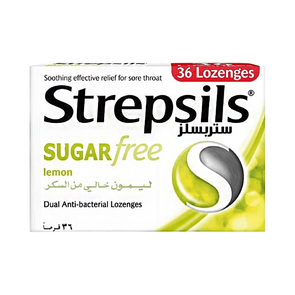 Strepsils Lemon Sufarfree 36S