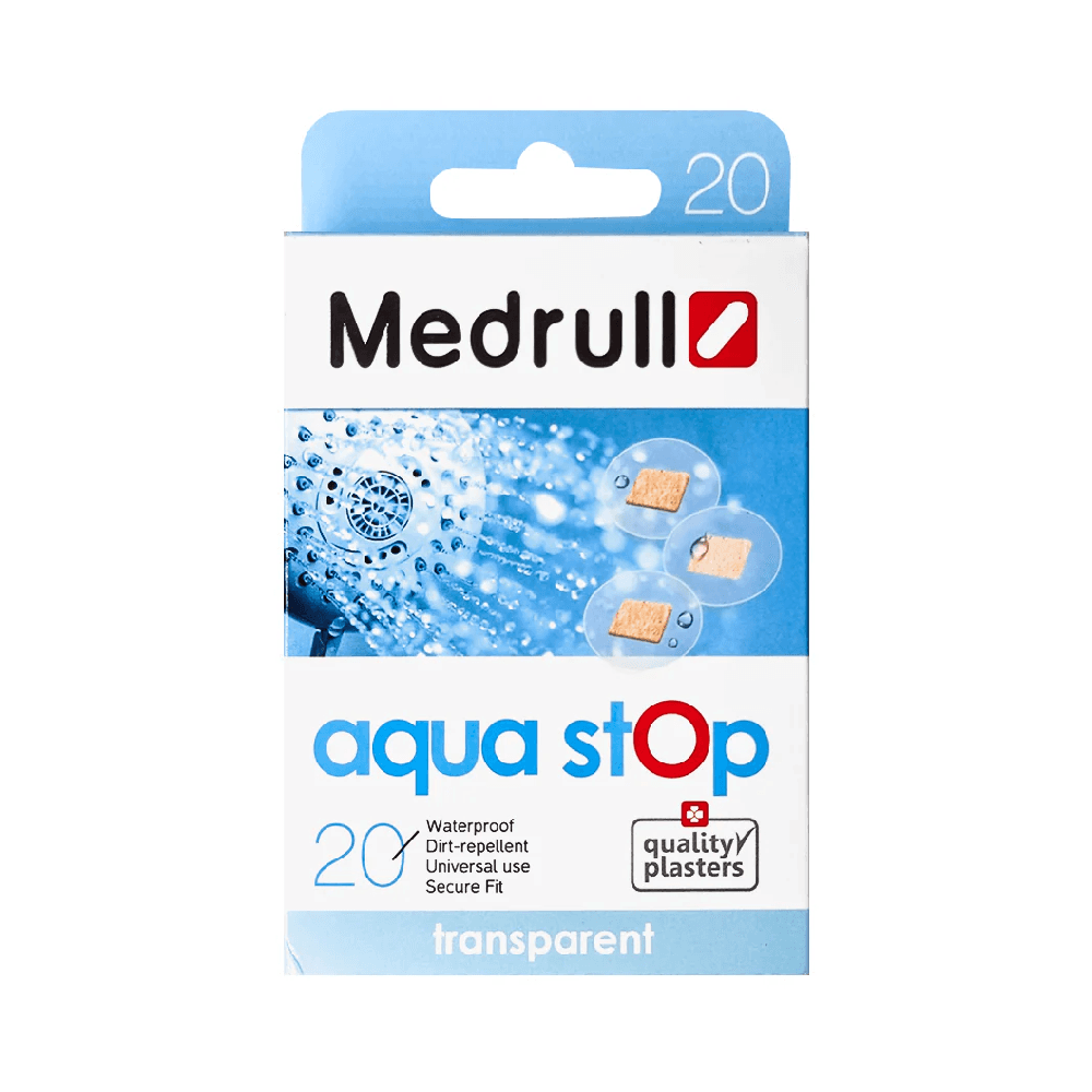 Medrull Aqua Resist Transparent Plaster 20's