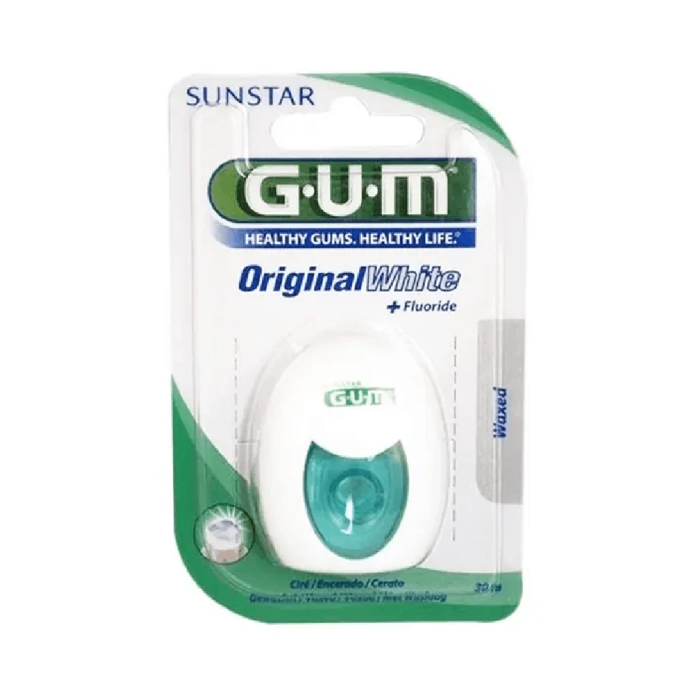 Gum 2040 Original White Flossers Waxed