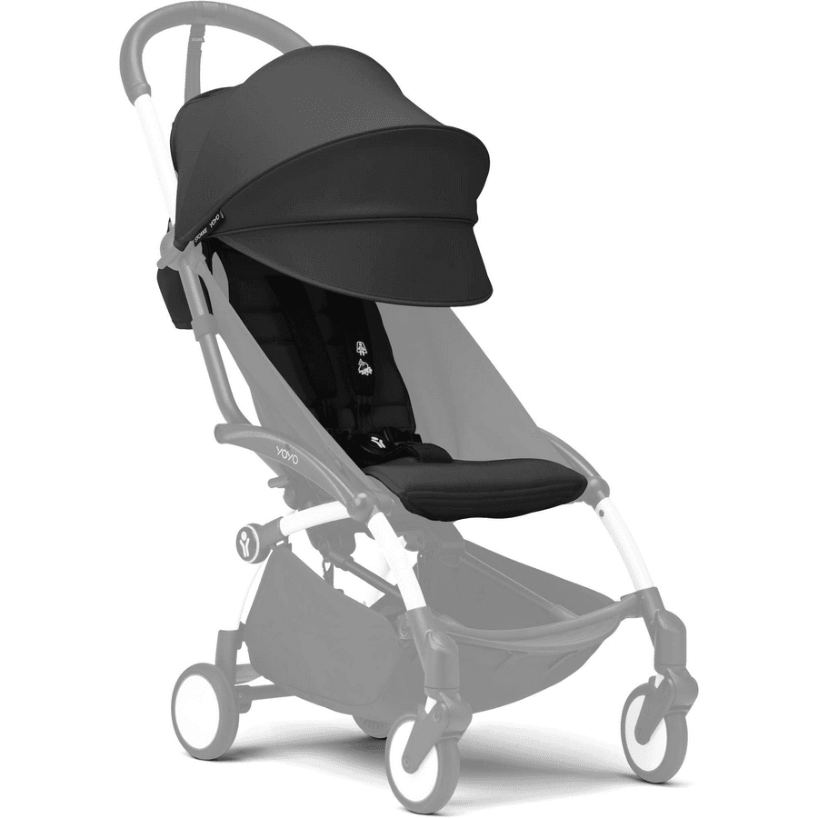 Stokke Yoyo 6+ Color Pack (Black) - Frame Not Included