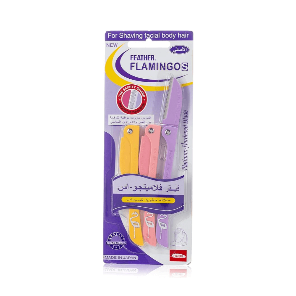 Feather Flamingo S Platinum Hardened Blade 3 Pieces