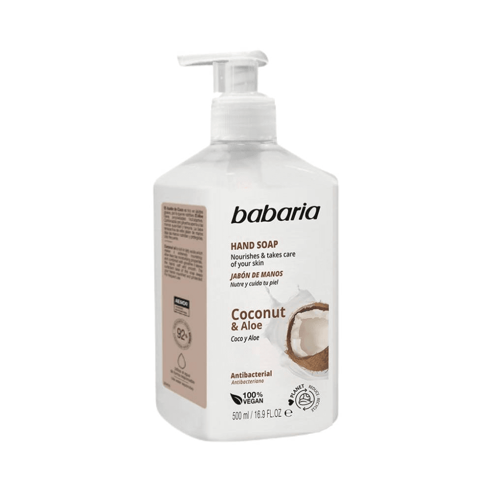 Babaria Coco y Aloe Coconut & Aloe Anti Bacterial Hand Soap 500ml