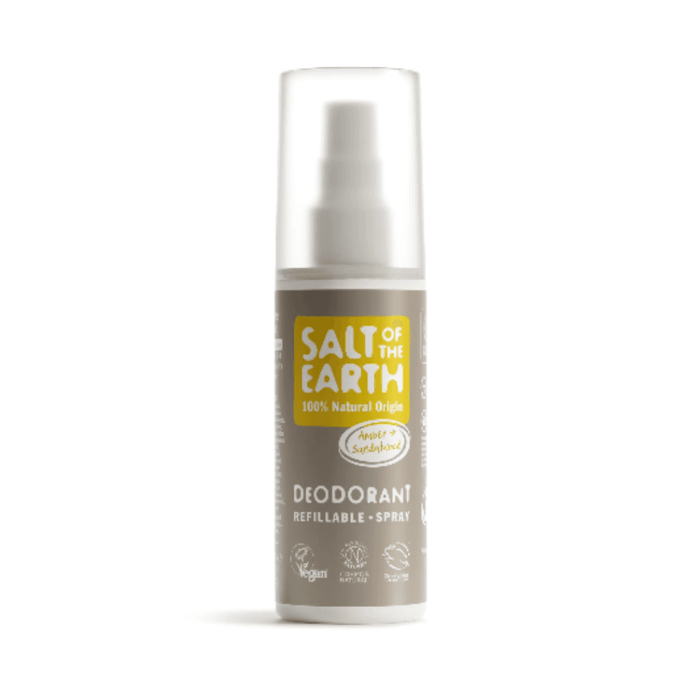 Amber & Sandalwood Natural Deodorant Spray 100ml