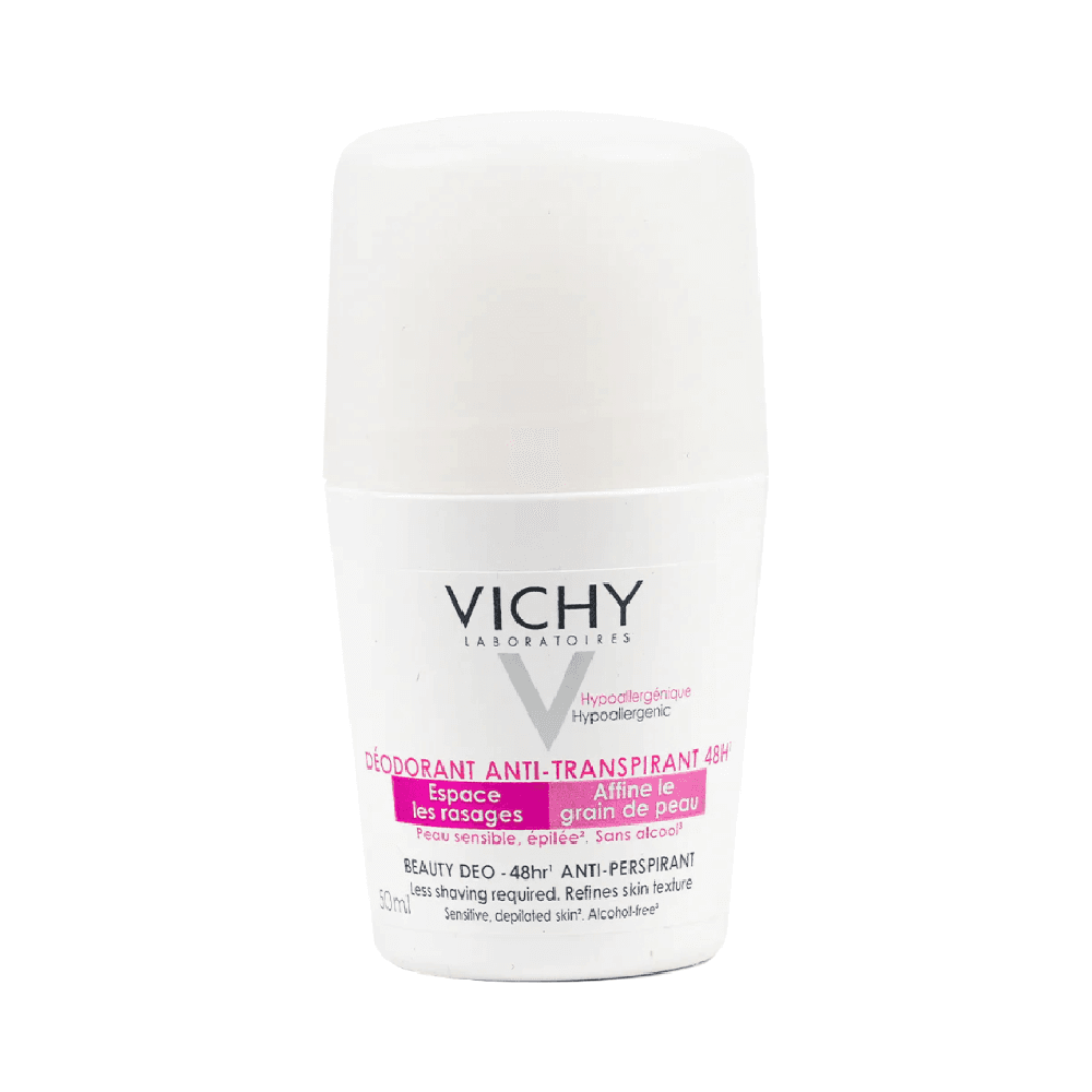 Vichy Beauty Deodorant 48 Hour Anti Perspirant Roll On 50ml