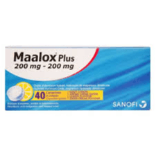 Maalox Plus Tab 40'S 