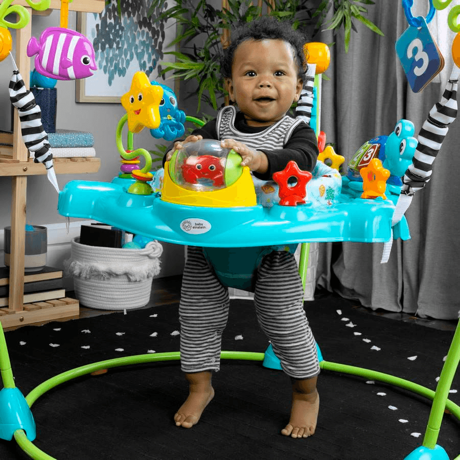 Baby Einstein Curiosity Cove 2-In-1 Activity Jumper