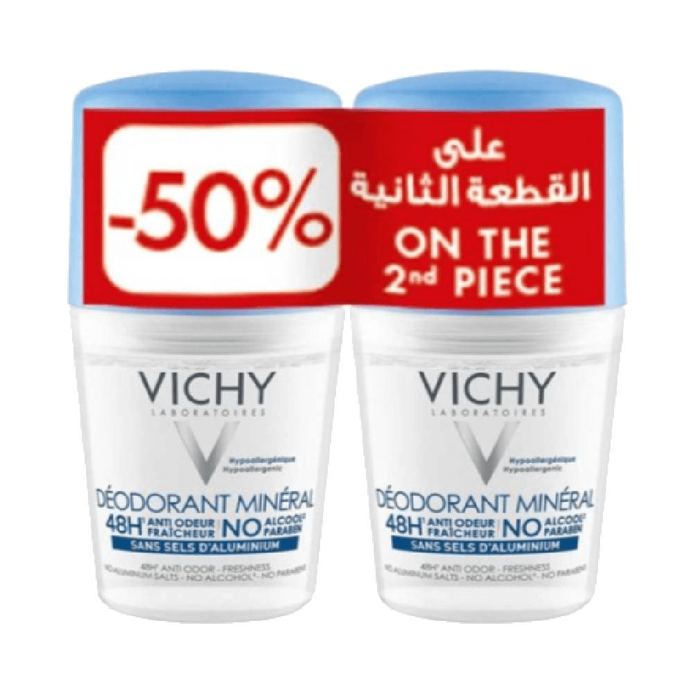 Vichy Mineral Deodorant 48 Hour Roll On 
