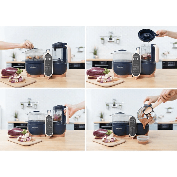 Babymoov Nutribaby Xl Food Processor + Recipe Book