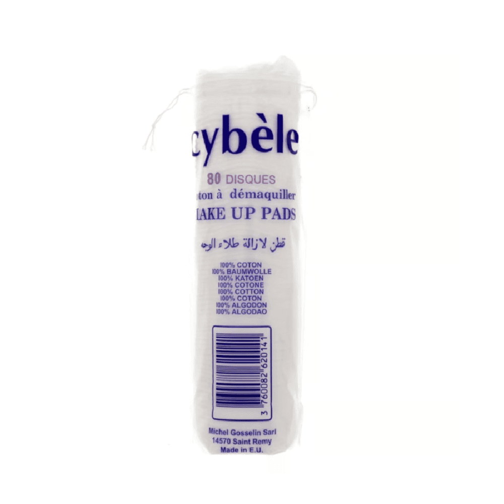 Cybele Make Up Round Pads 80Pcs