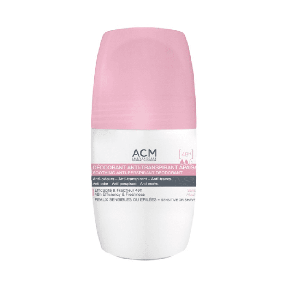 ACM 48H Soothing Anti Perspirant Roll On Deodrant 50ml