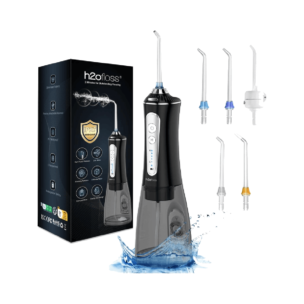 H2O Mini Water Flosser Black