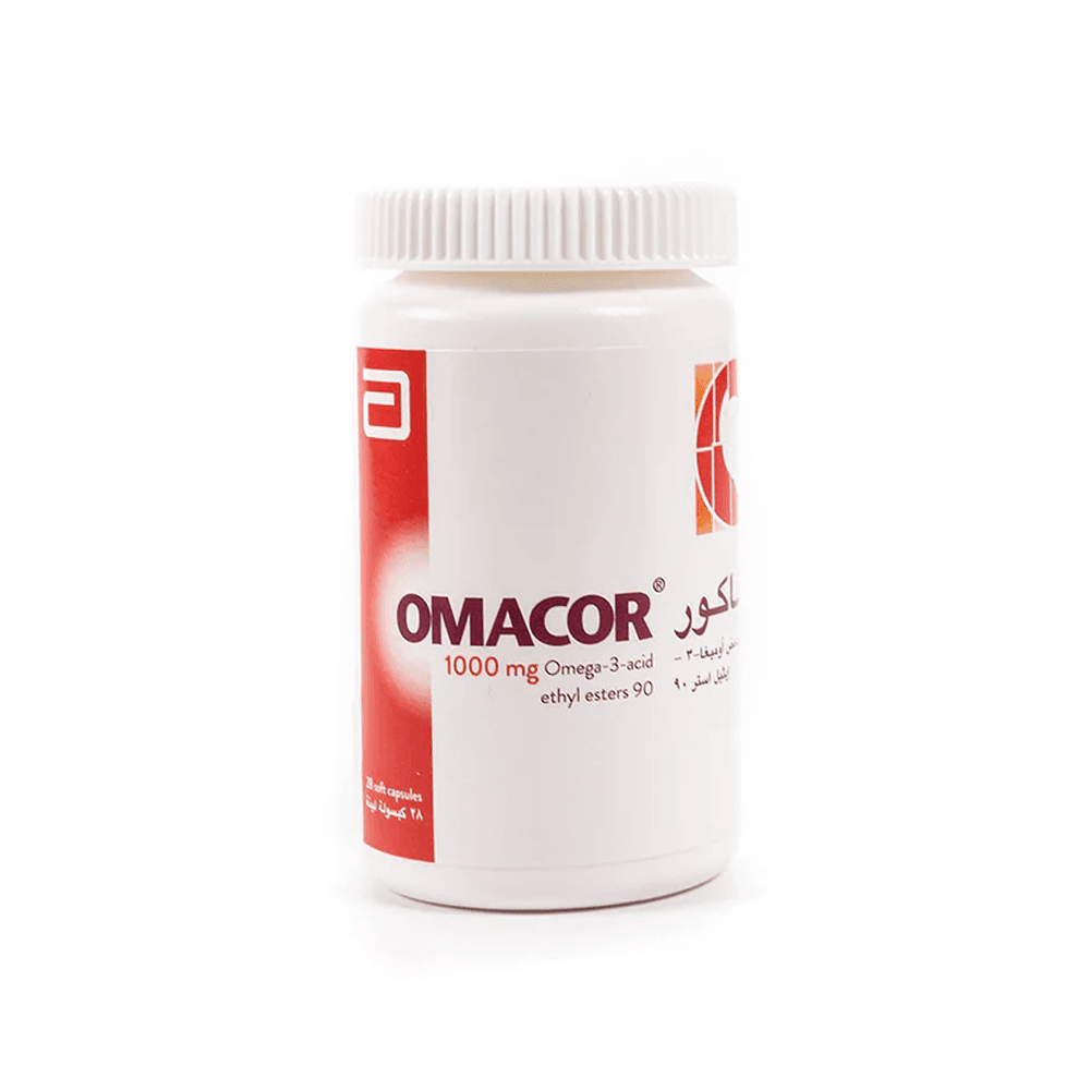 Omacor Capsules 1000mg 28's