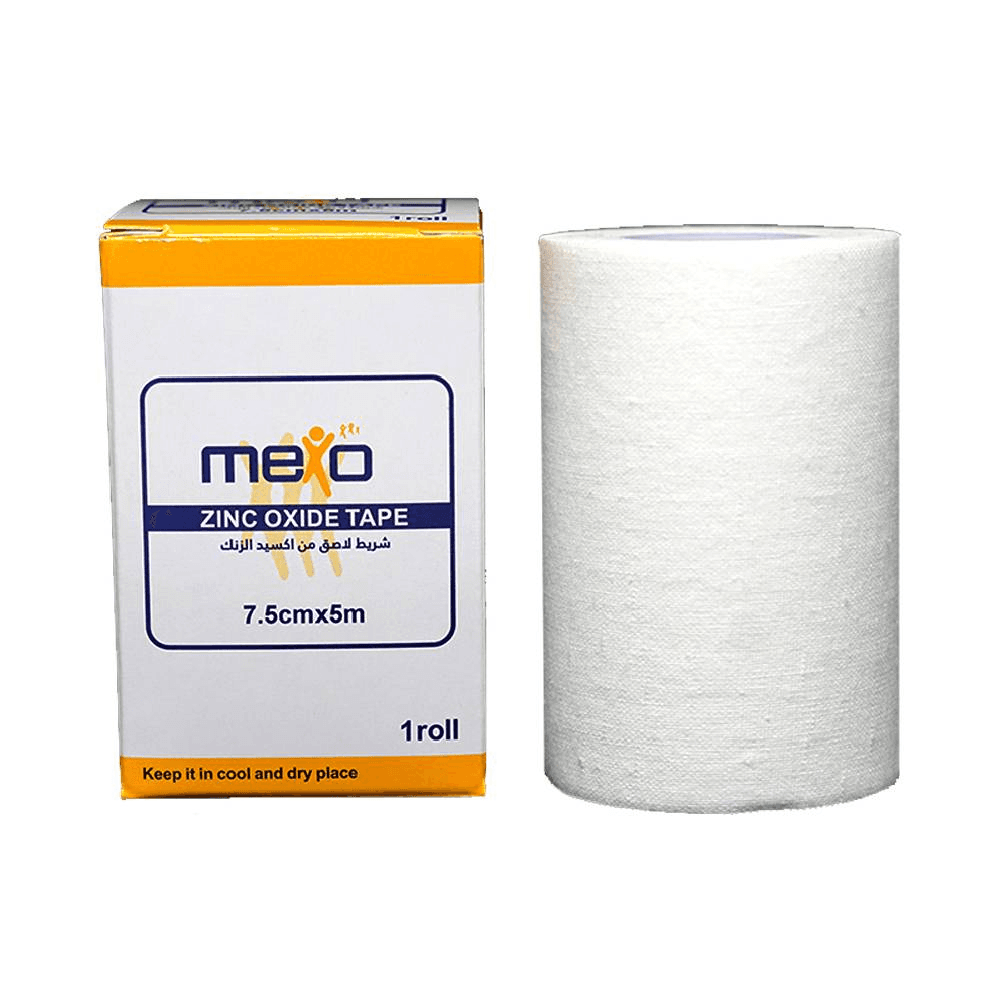 Mexo Zinc Oxide Tape 7.5cm x 5m
