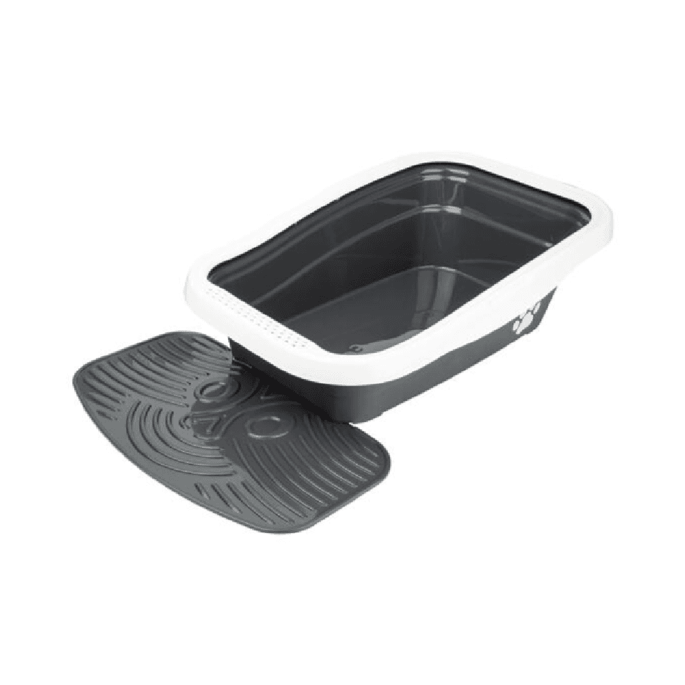 Nella with Frame Litter Box For Cats Assorted Color