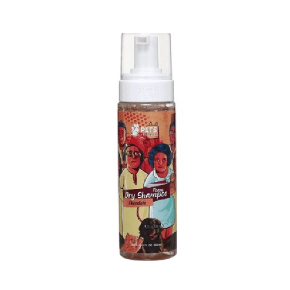 Pets Republic Foam Dry Shampoo Chocolate For Dogs & Cats 250ml