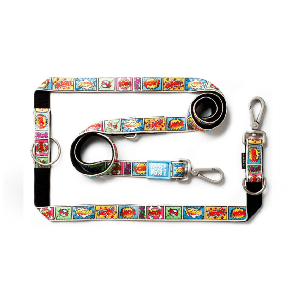 Multi-Function Comic Leash for Dogs Large