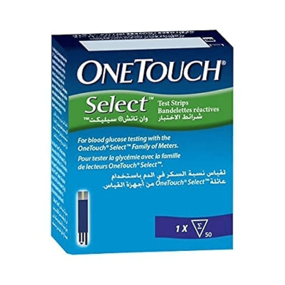 وان تاتش سيليكت ستربس 50 حبة