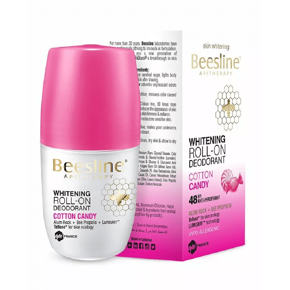 Beesline Whitening Cotton Candy Roll On 50ml