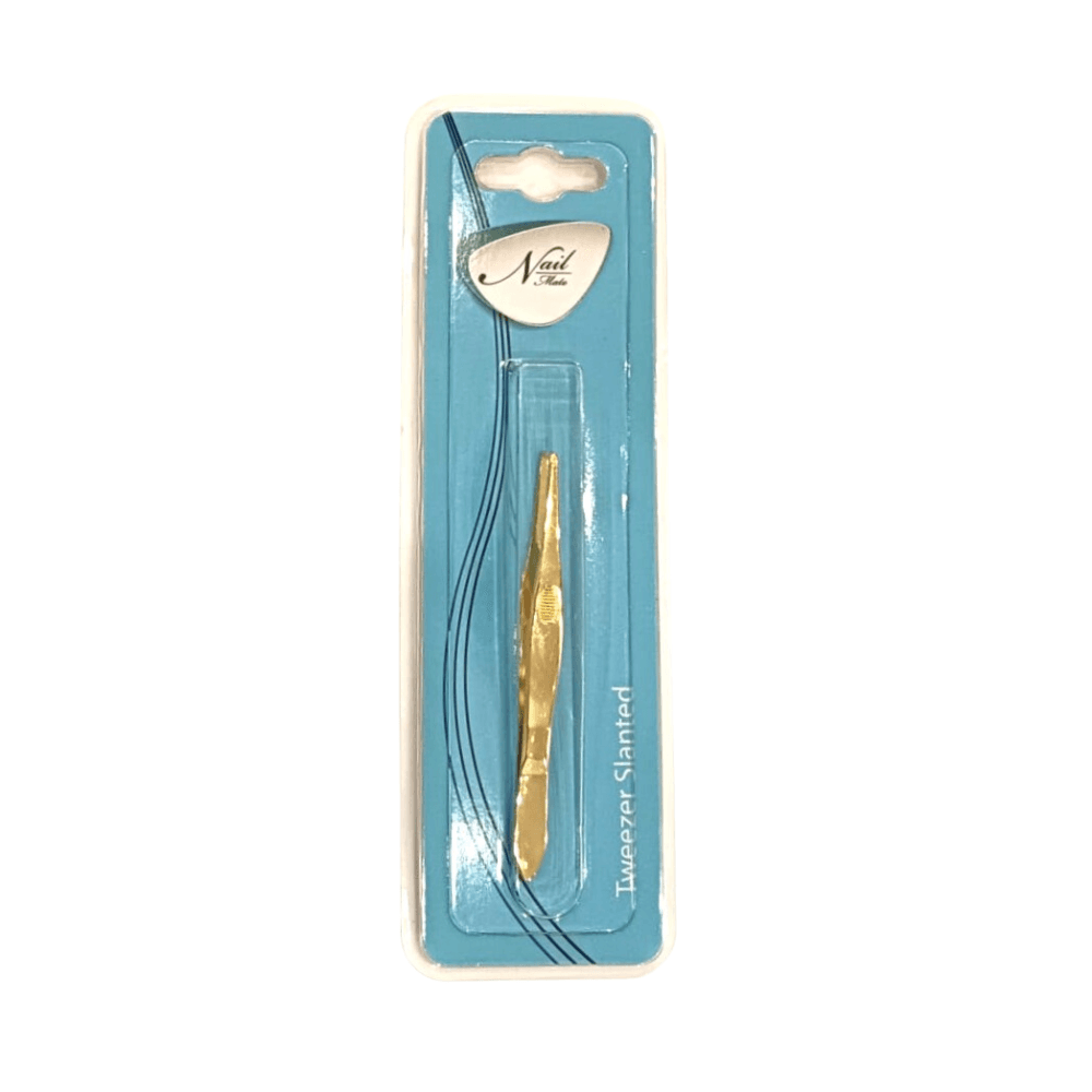 Nail Mate Thin End Tweezer Gold