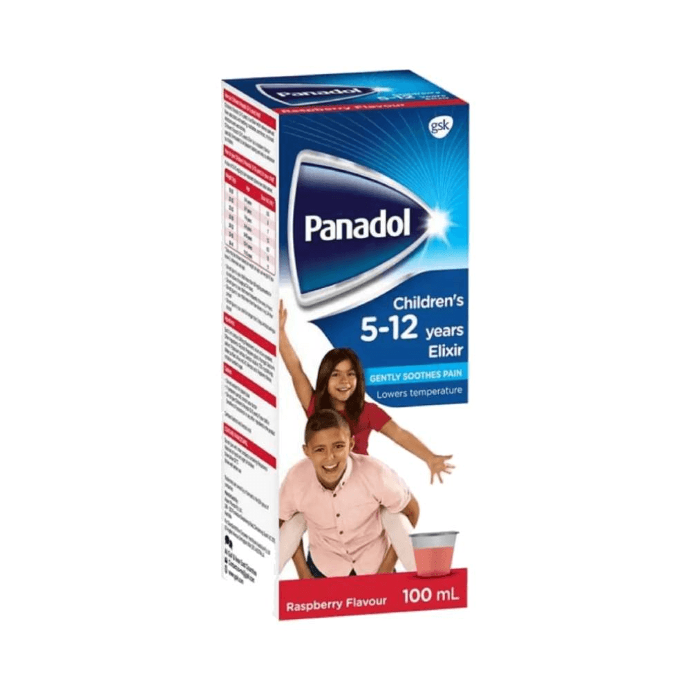 Panadol Elixir Syrup For Children 5-12 100ml