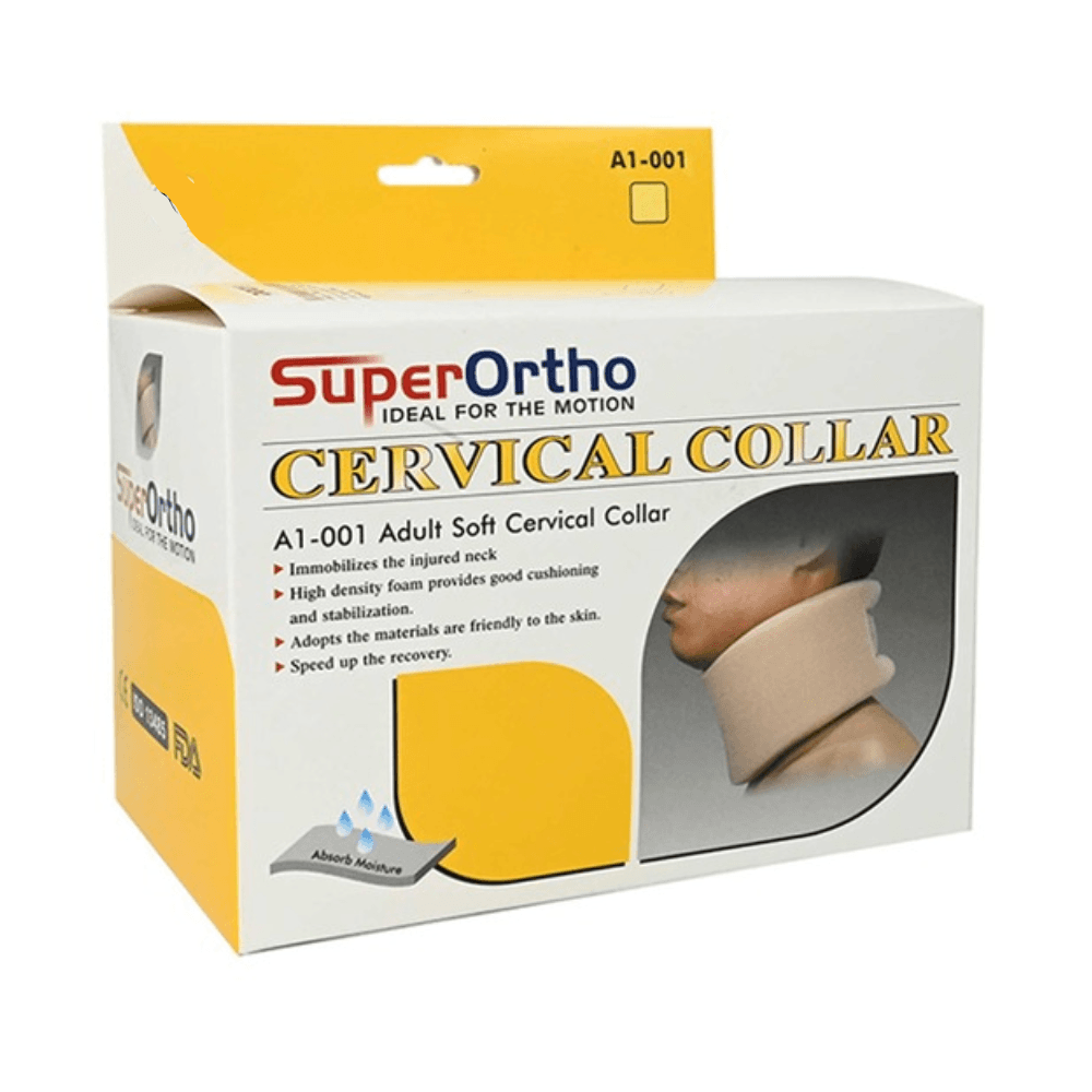 SuperOrtho A1-001 Adult Soft Cervical Collar Size Large