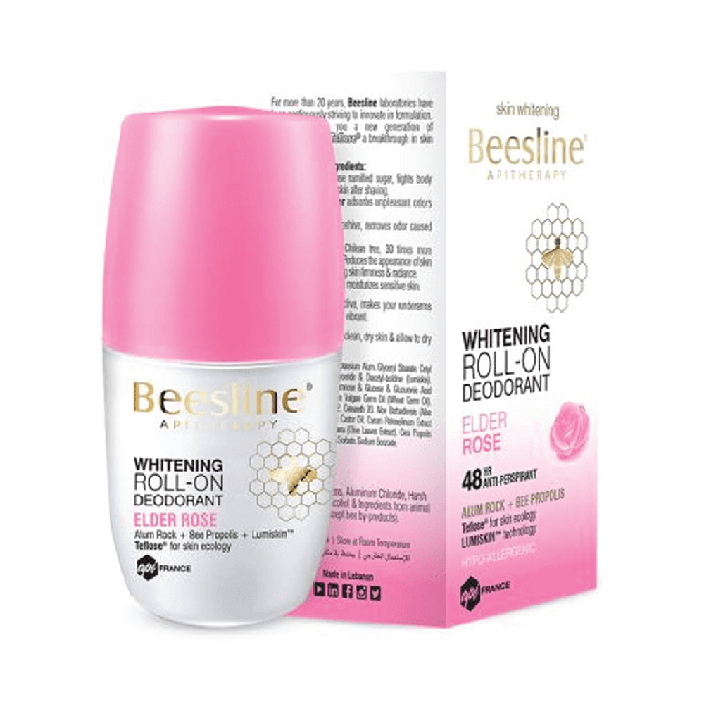 Beesline Elder Rose Whitening Roll-On Deodorant 50ml