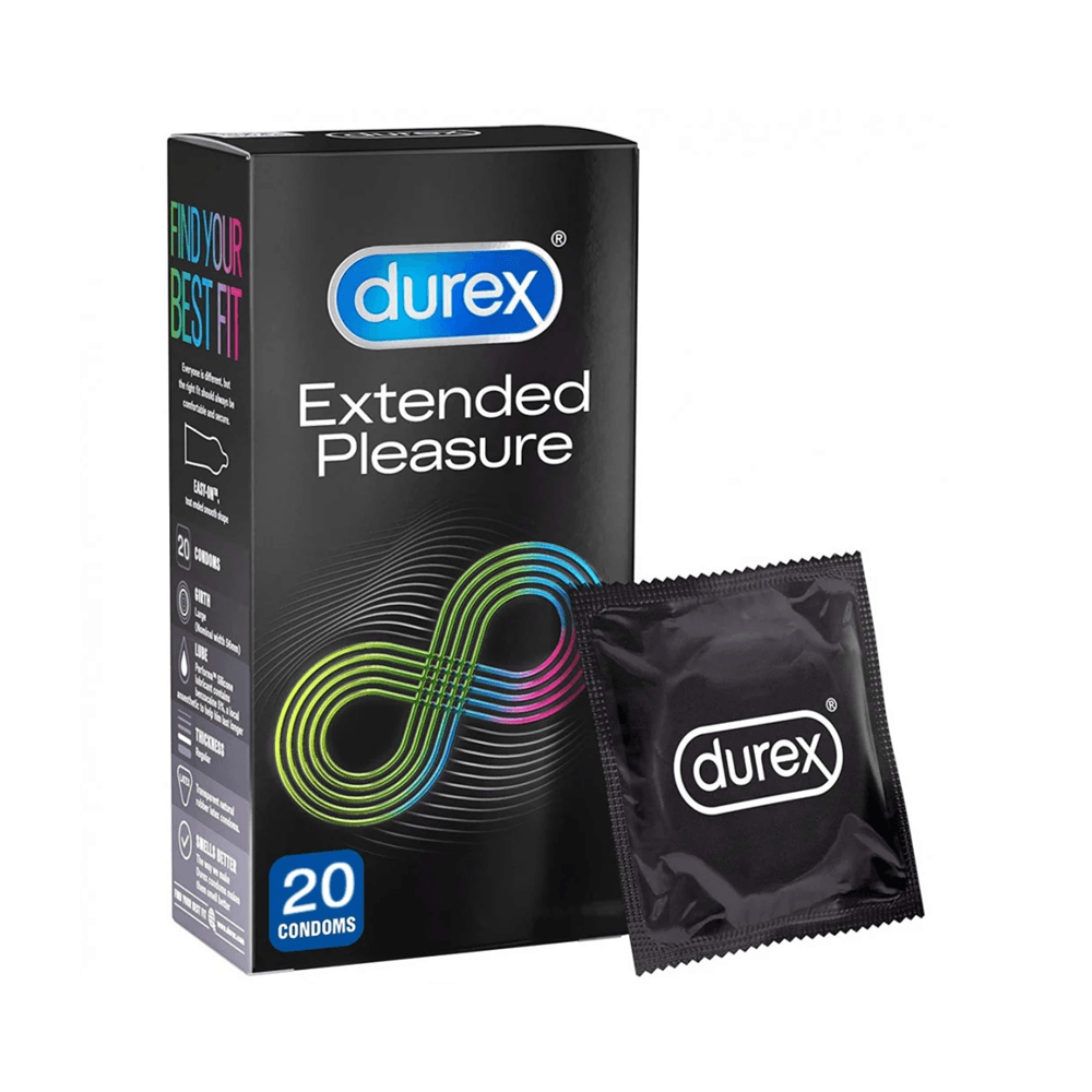 Durex Extended Pleasure Condoms 20Pcs