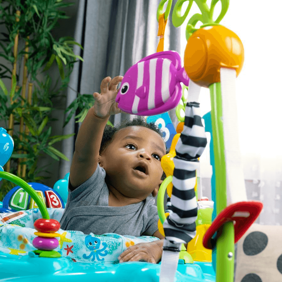 Baby Einstein Curiosity Cove 2-In-1 Activity Jumper