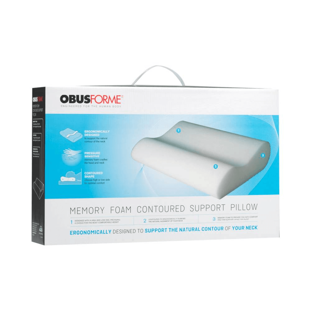 ObusForme Contoured Memory Foam Pillow