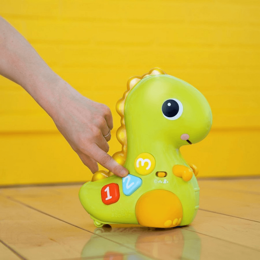 Bright Starts Go Go Dino Crawl & Count Toy