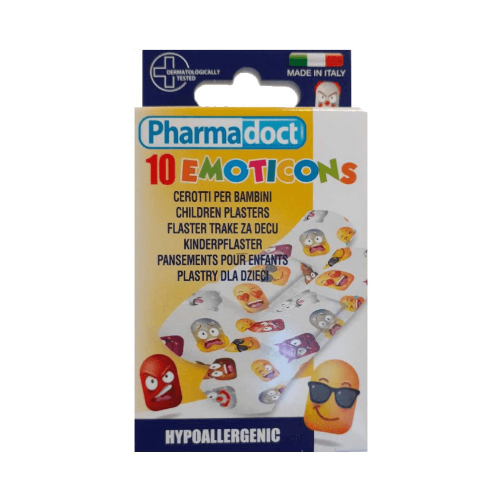 Pharmadoct Children Plasters Emoticons 10Pcs