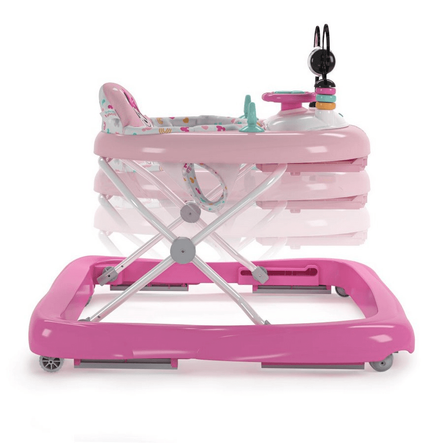 Bright Starts Minnie Mouse Tiny Trek Walker Forever Besties 2 In1 Walker
