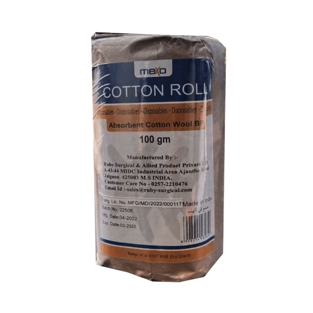 Mexo Absorbent Cotton Roll 100g
