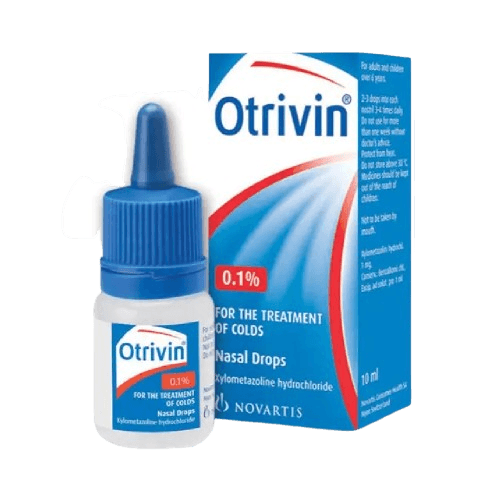 Otrivin 0.1% Adult Drops