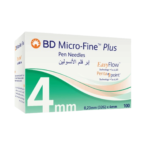 BD Micro fine Plus Pen Needle Size 4mm 100pcs 