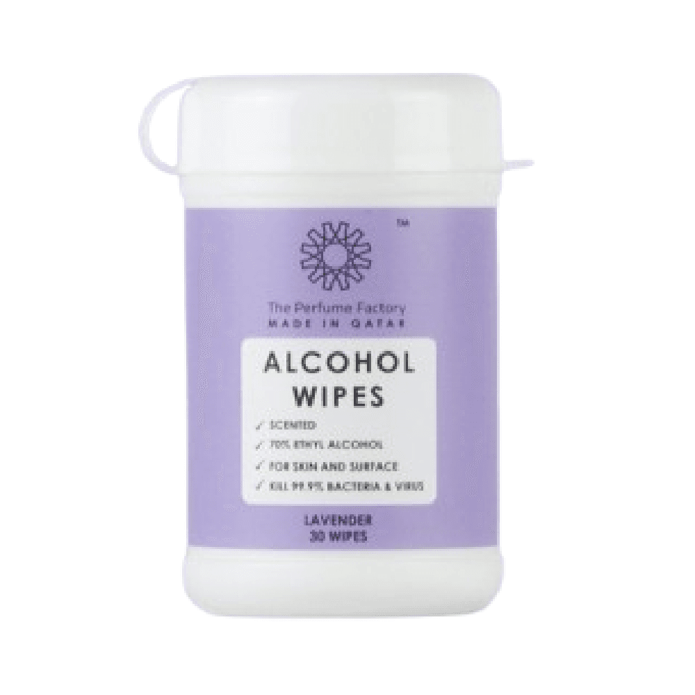 The Perfume Factory Alcohol Wipes Lavender 30Pcs