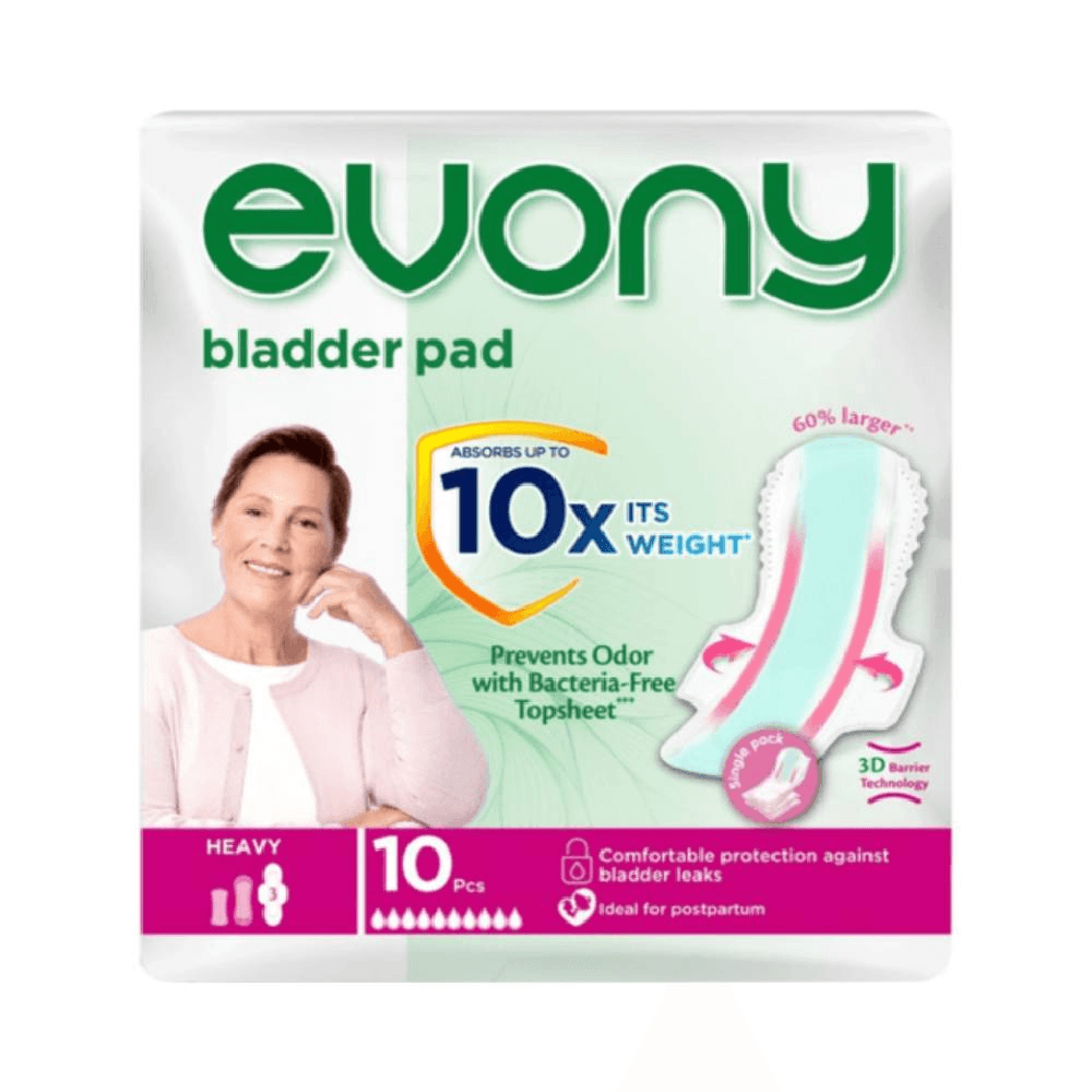 Evony Heavy Leaks Bladder Pads 10Pcs