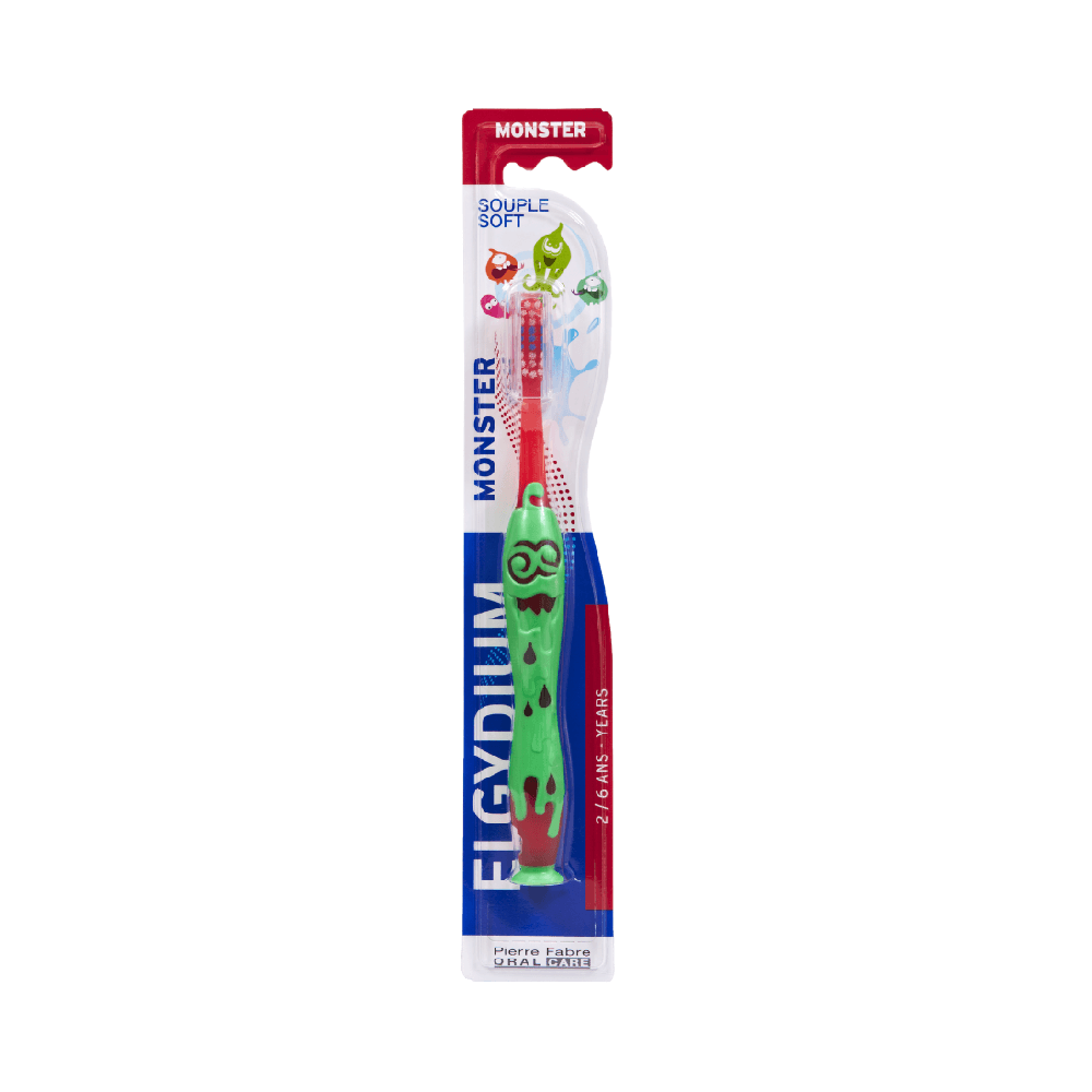 Elgydium 2-6 age Kids Monster Soft Toothbrush 