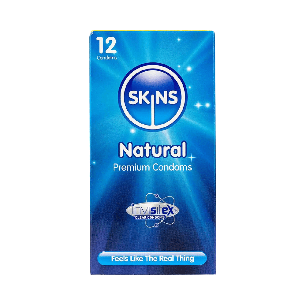 Skins Natural Condoms 12Pcs