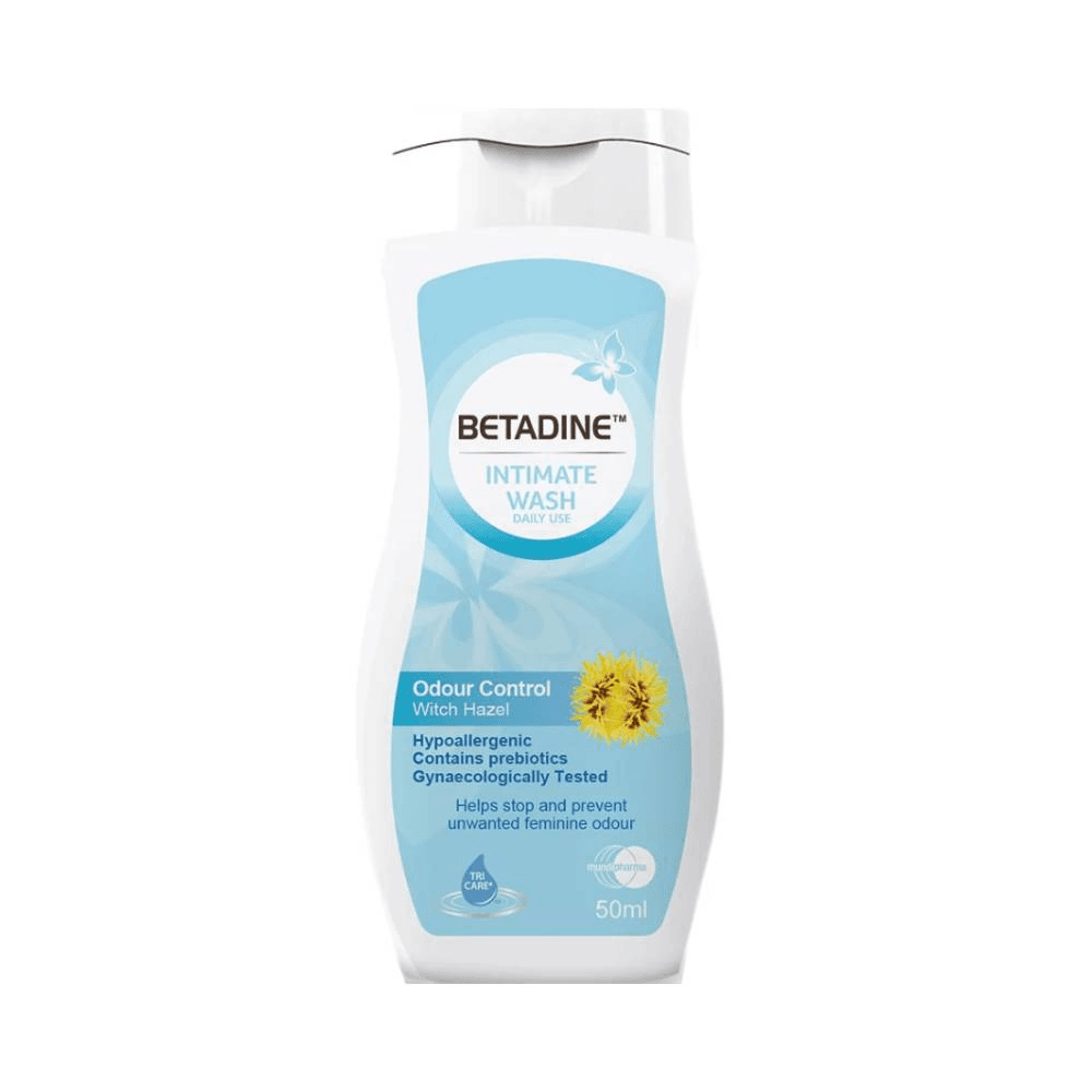 Betadine Witch Hazel Daily Intimate Wash Odour Control 50ml