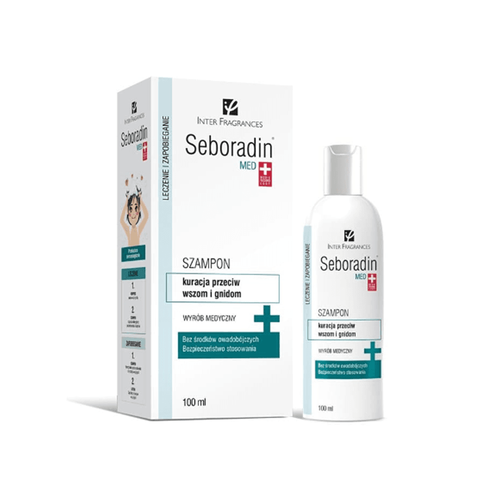 Seboradin Med Treatment for Lice Shampoo 100ml